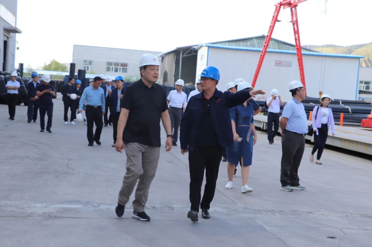 2020年9月2日，甘肅省科技廳葛廳長(cháng)一行來(lái)公司考察